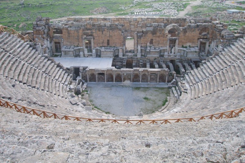 037 Hierapolis Theatre Pamukkale. (Foto: CC/Flickr.com | DAVID HOLT)