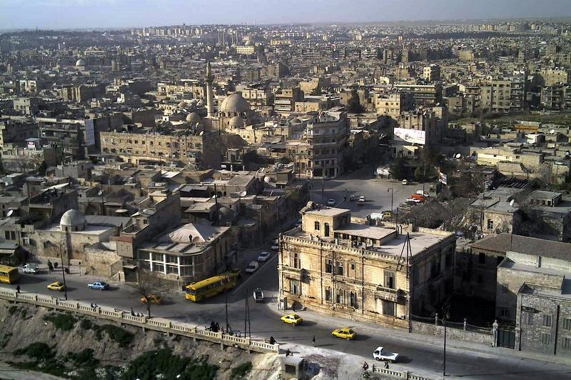Aleppo as seen from its citadel. (Foto: CC/Flickr.com | syrialooks)