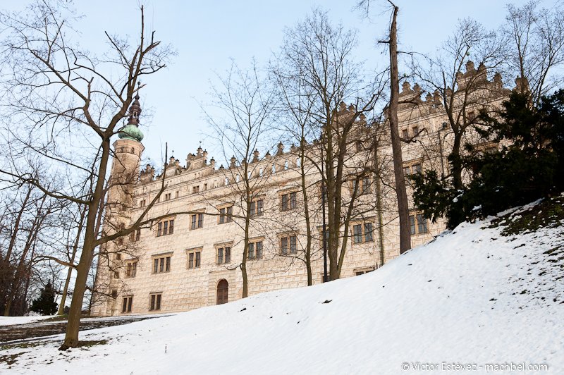 Castillo de Litomysl en la nieve. (Foto: CC/Flickr.com | Víctor Gómez)