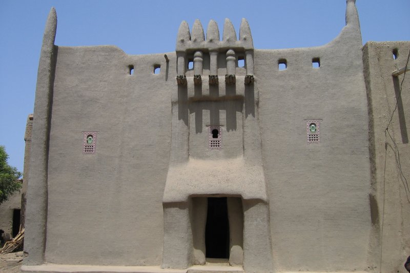 Facade in town of Djenne Mali . (Foto: CC/Flickr.com | Erwin Bolwidt)