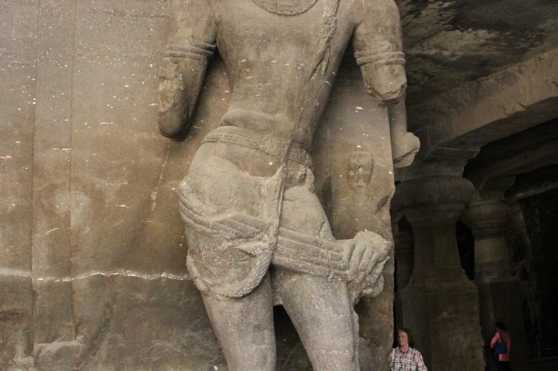 Hindu Statue, Elephanta Island Cave, Mumbai Harbor, Mumbai, India, 2010. (Foto: CC/Flickr.com | Terry Feuerborn)