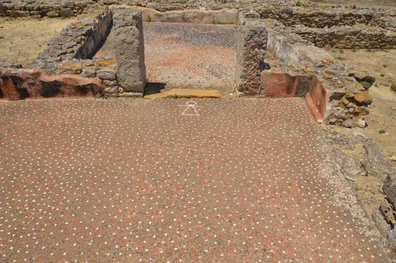 Punic mosaic floor, Kerkouane 1 . (Foto: CC/Flickr.com | Richard Mortel)