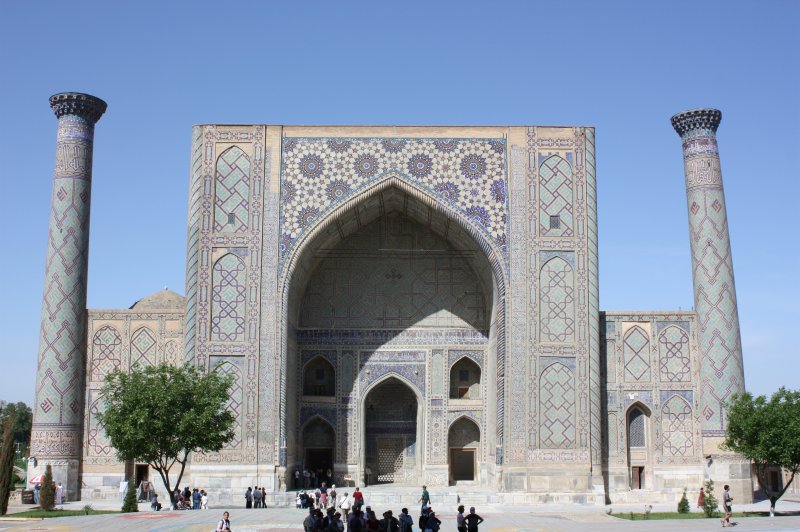 Samarkand, Registan, Ulugh Beg Madrasah. (Foto: CC/Flickr.com | Arian Zwegers)