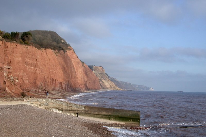 The Jurassic coast of East Devon - looking east from Sidmouth. (Foto: CC/Flickr.com | Clive A Brown)