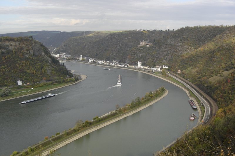 The Rhine from the top of the Loreley. (Foto: CC/Flickr.com | harry_nl)
