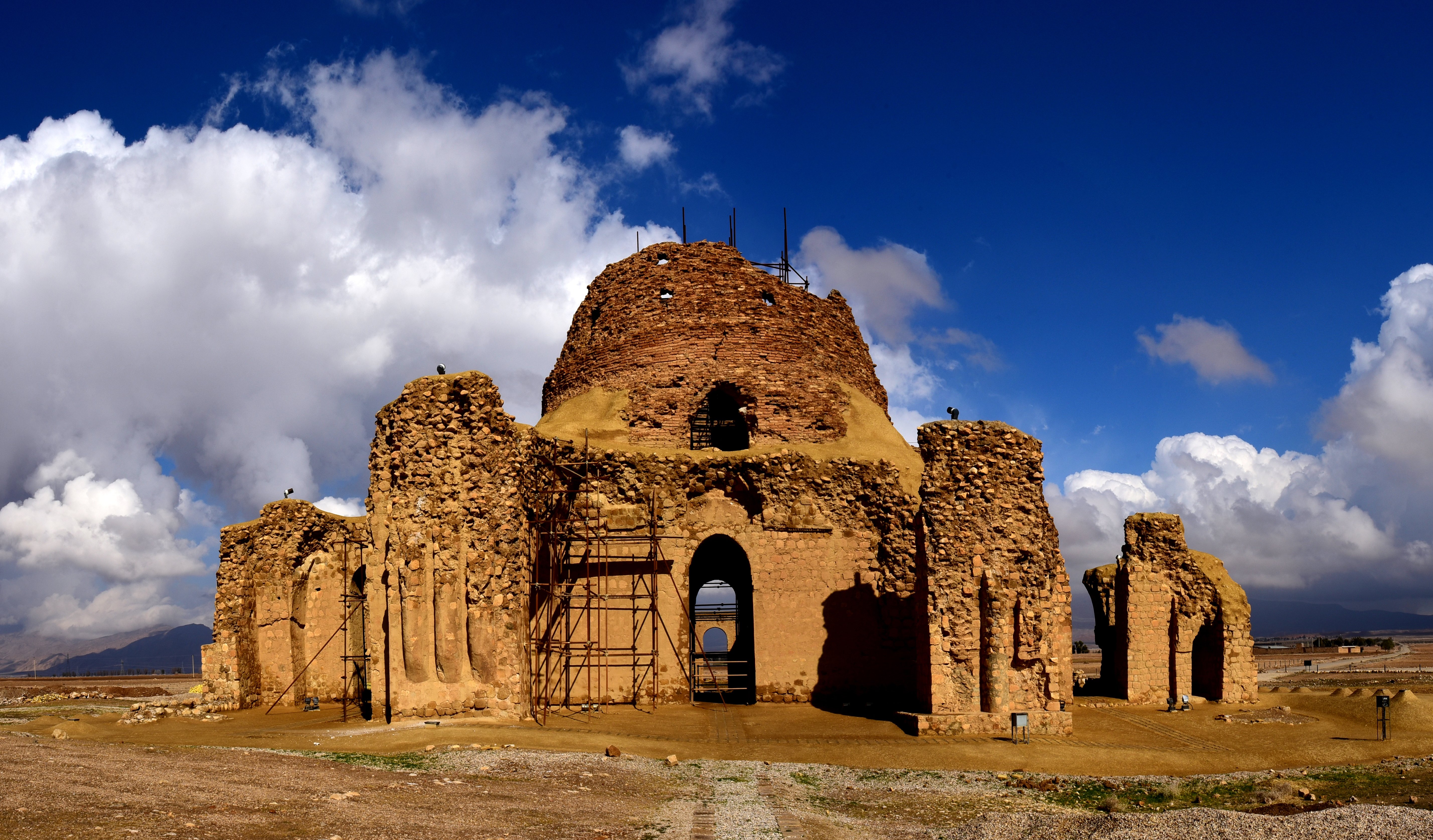 Sarvestan, onderdeel van de werelderfgoedsite 'Het Sassaniden archeologisch landschap van de Fars regio'.