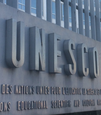 Hoofdkantoor van UNESCO in Parijs.