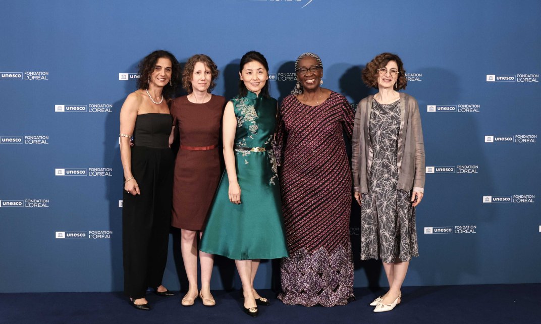 De winnaressen van de l'Oréal-Unesco For Women in Science Prijzen 2024.