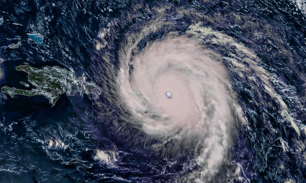 Orkaan Irma richtte op 6 september 2017 grote schade aan in de Cariben, onder meer op het eiland Sint Maarten. (Foto: Steven Kelley | CC/Flickr.com)