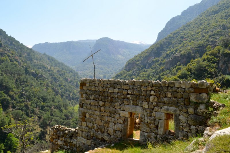 Ruins of Monastery, Qadisha Valley, Lebanon. (Foto: CC/Flickr.com | Melissa  Wall)