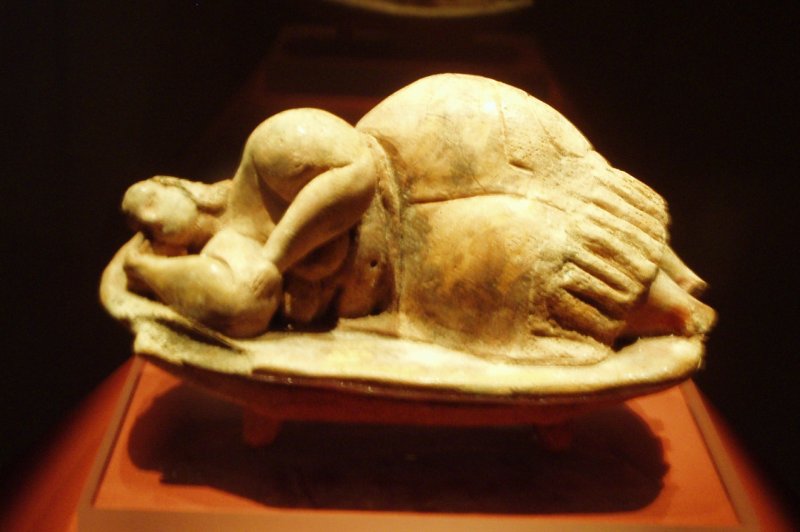 Sleeping Lady from the Hypogeum, National Museum of Archaeology, Valletta - Malta. (Foto: CC/Flickr.com | Glen Bowman)
