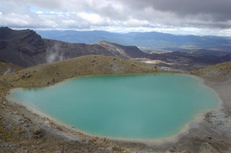 Tongariro blue lake. (Foto: CC/Flickr.com | Dino Borelli)